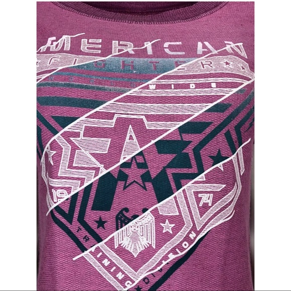 AMERICAN FIGHTER Womens T-Shirt GLADBROOK Athletic - Picture 6 of 8